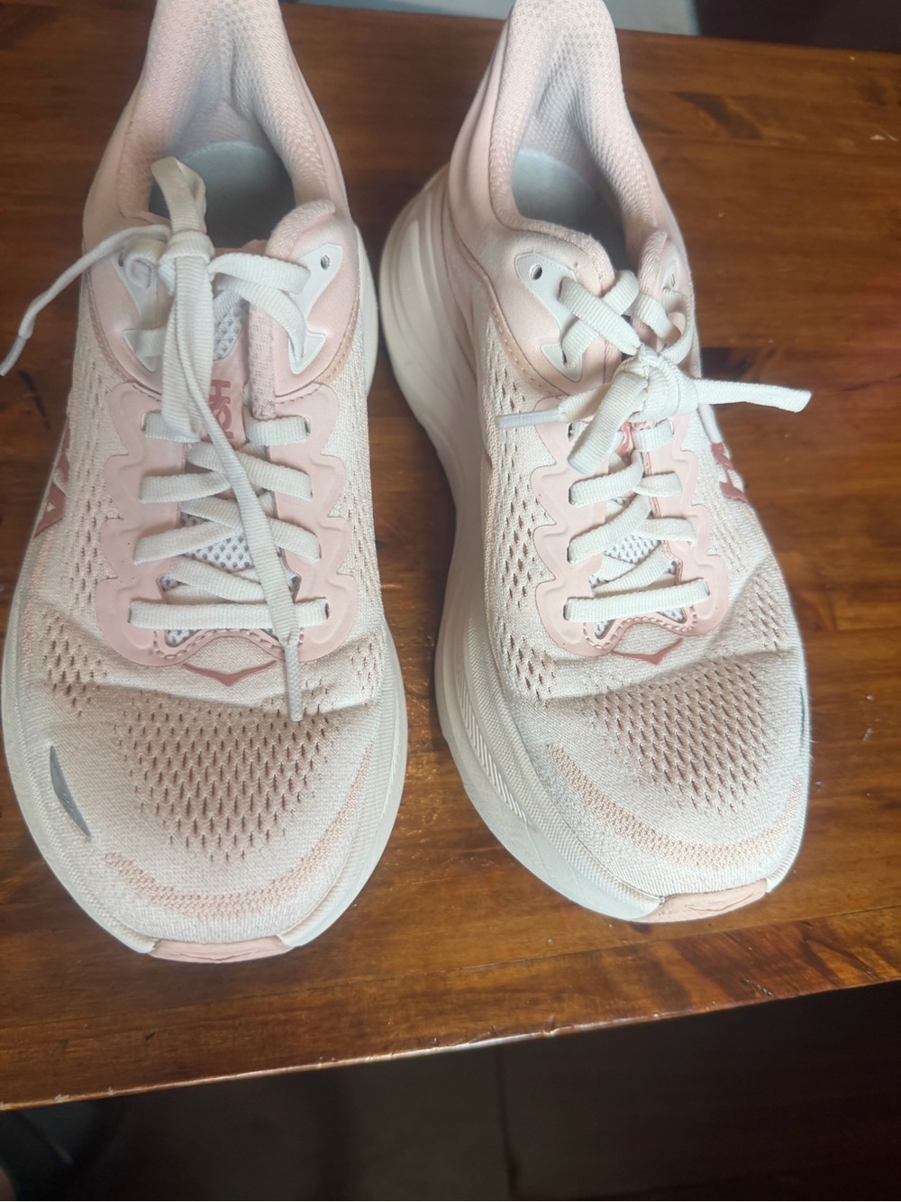 Hoka One One Women's Pale Pink Running Shoes